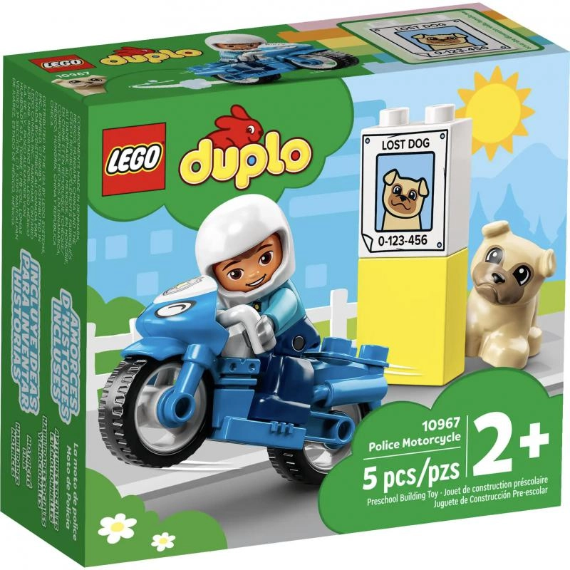 DUPLO Town Rescue Police Motorcycle (10967)