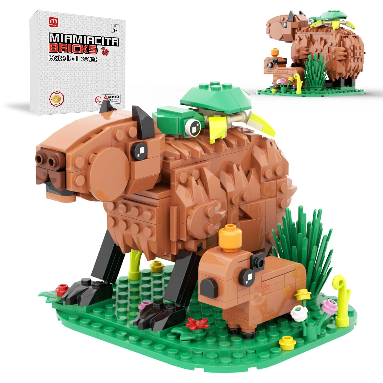 MIAMIACITA Capybara Family Playset - Capybara 1 pcs Space