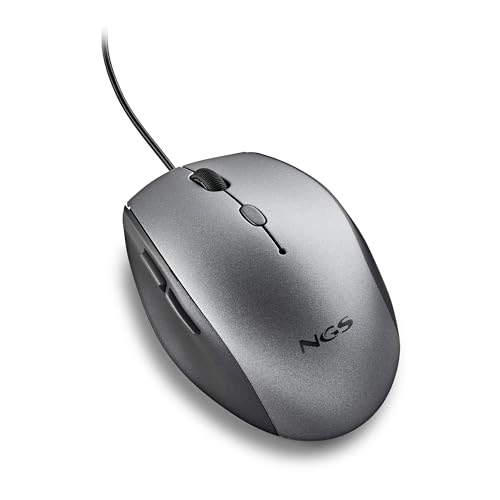 Moth Gray Optical Mouse - USB