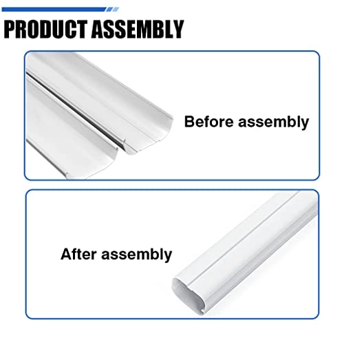 Straight Duct - 3" x 3.3 Feet PVC