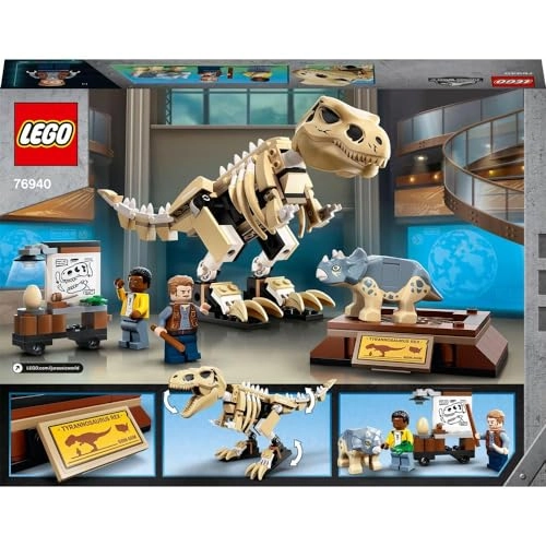 Jurassic World T. rex Dinosaur Fossil Exhibition (76940)