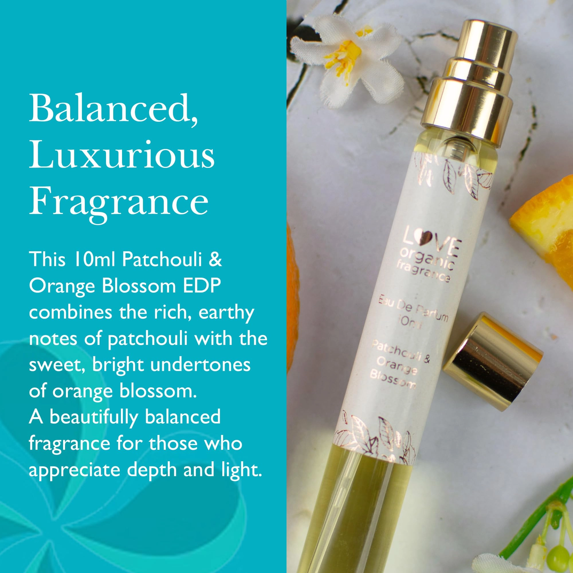 Patchouli & Orange Blossom Eau de Parfum 10ml