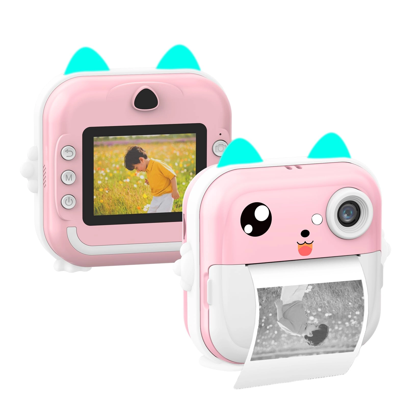 Cute Kids Instant Camera - 24MP 32GB 2.4-inch IPS Screen