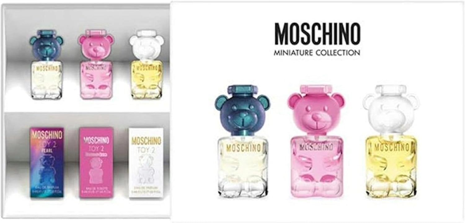 Moschino Toy Miniature Collection - Mini Perfume Set 3 Pieces