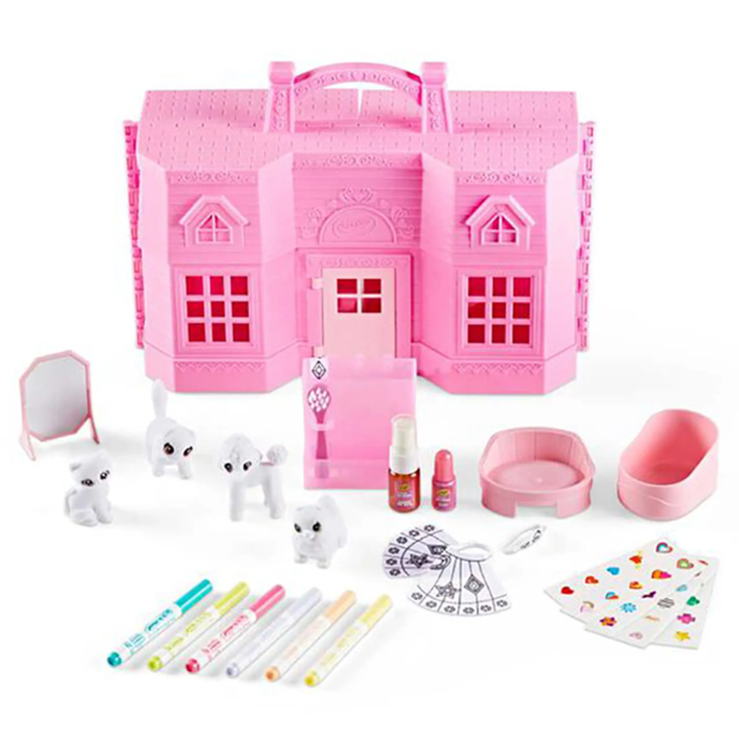 Scribble Scrubbie Pets Super Salon - 4 Pets 6 Markers