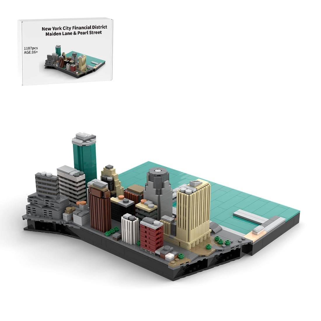 Thinkizen M6 New York City Financial District - 1187 pcs