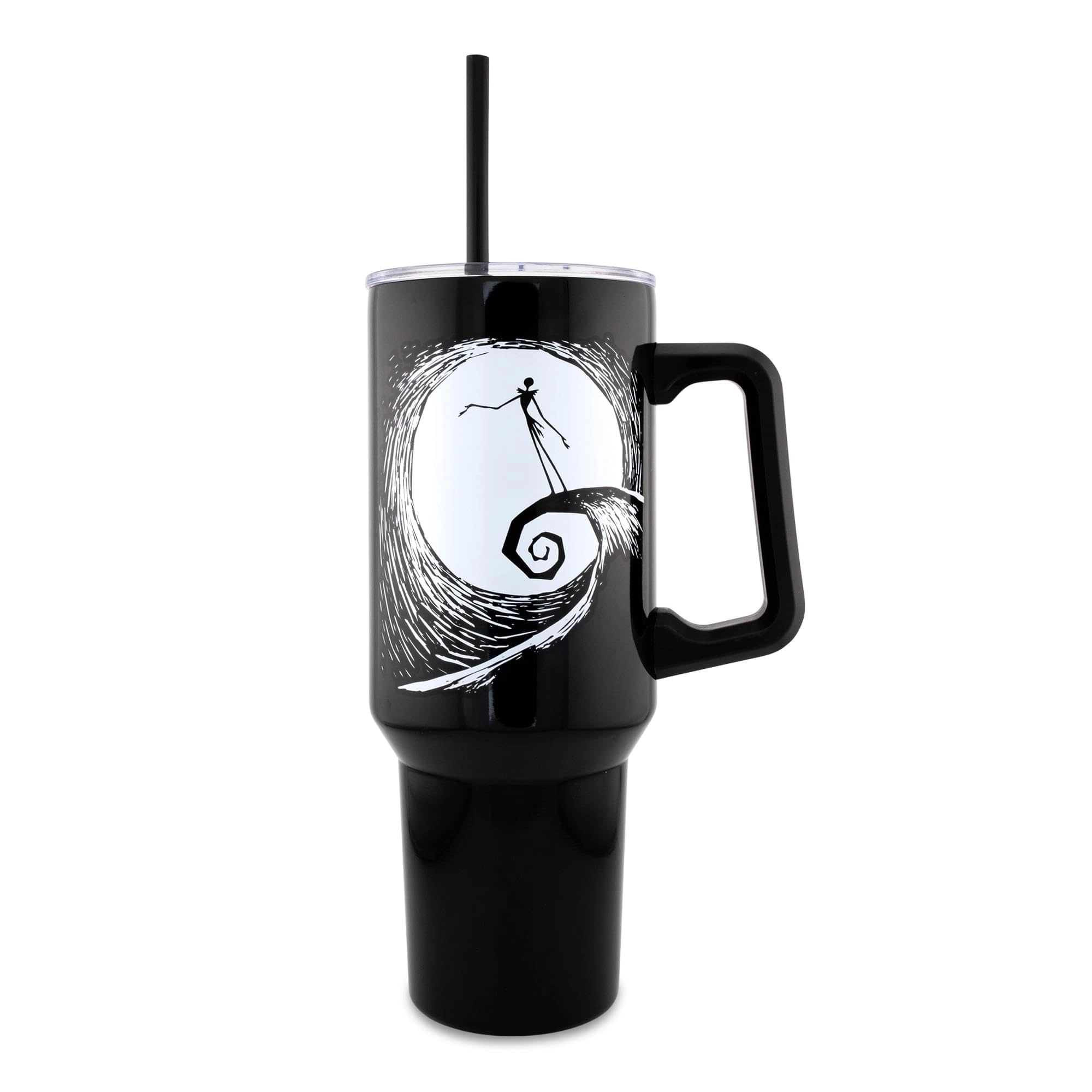 Silver Buffalo Stainless Steel Nightmare Before Christmas Jack Skellington Tumbler - 1183ml