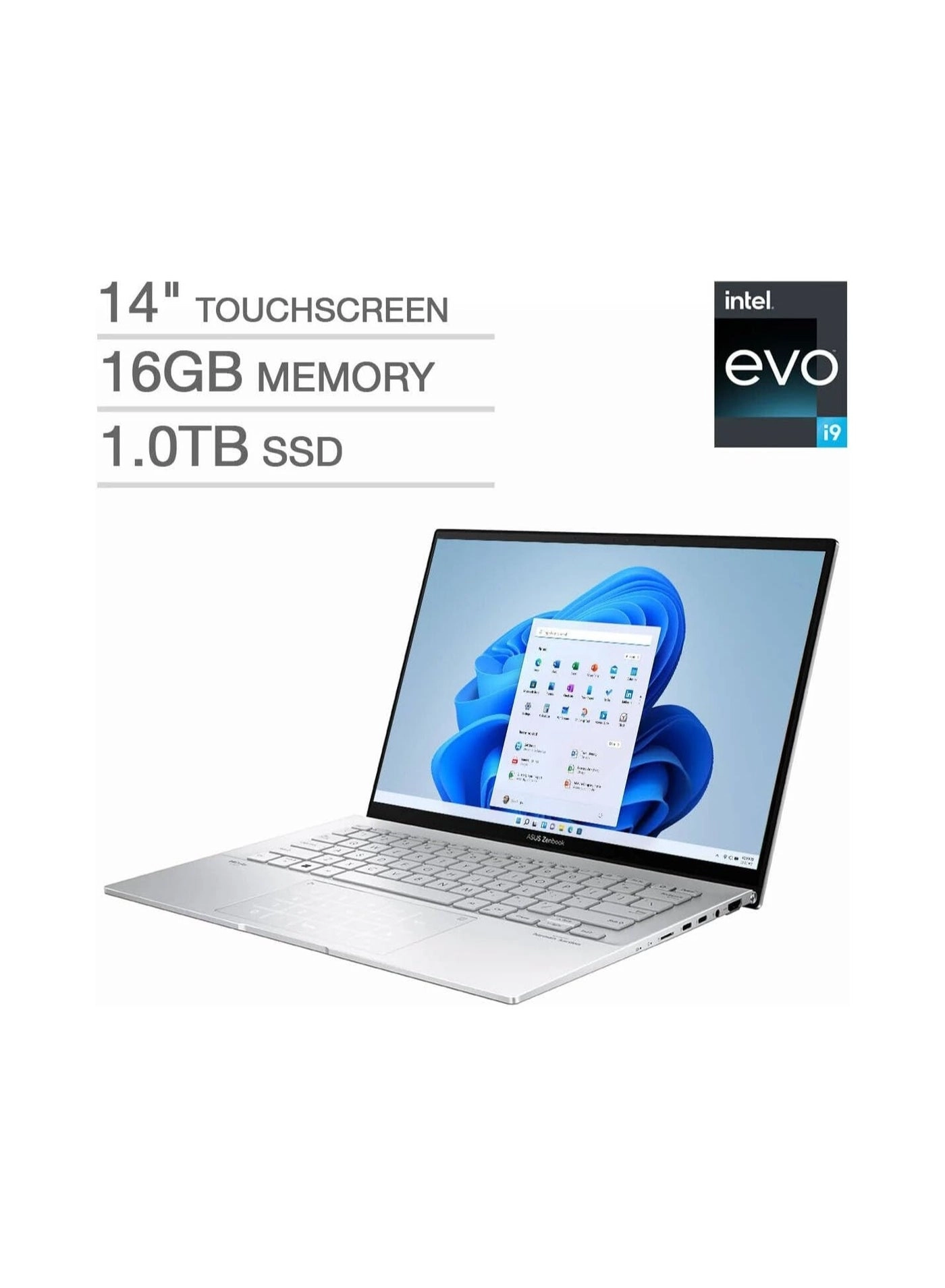 Zenbook UX3402VA - 14'' Core i9-13900HX 16GB DDR5 1TB SSD