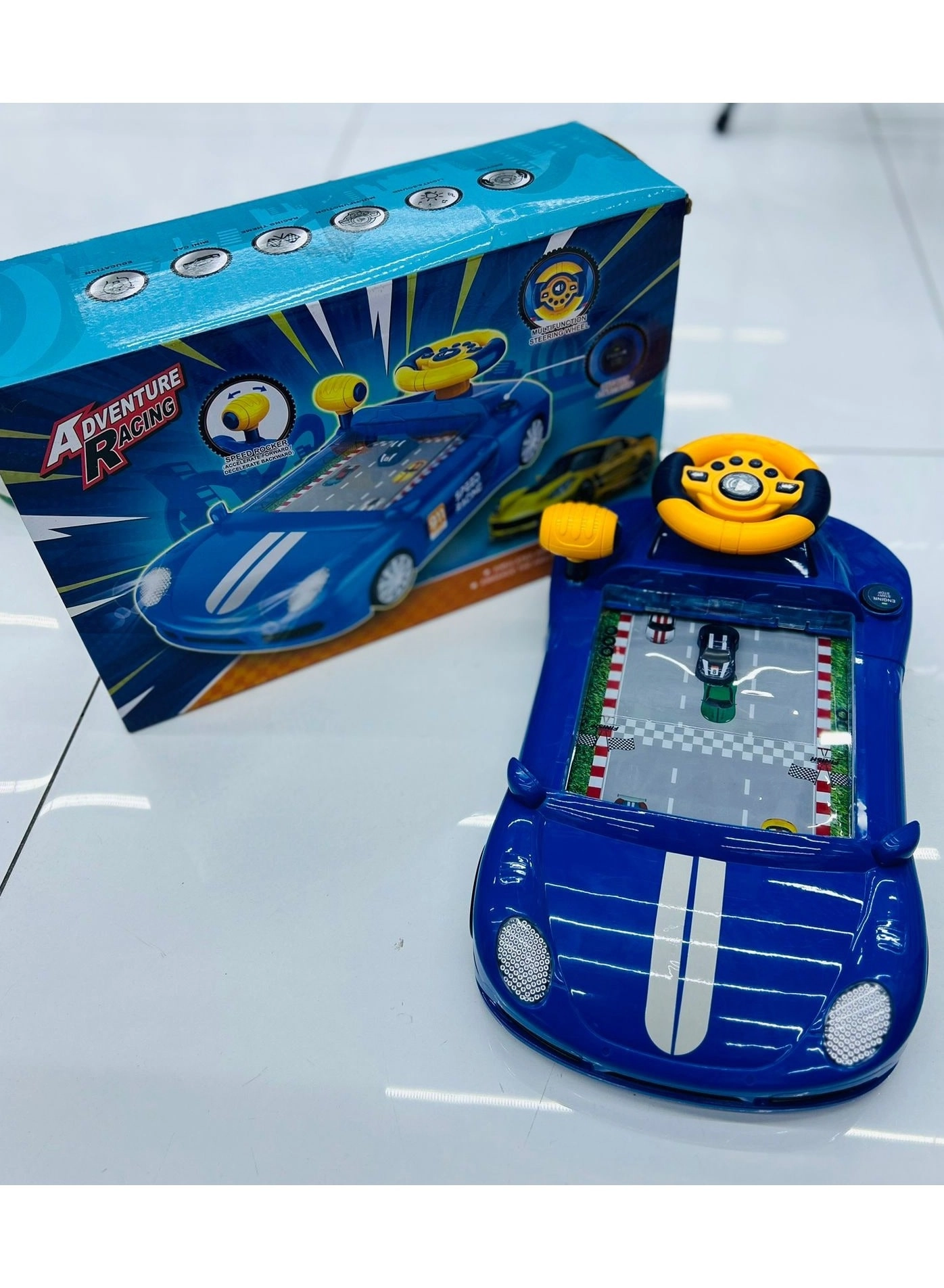 khomat Kids Driving Toy Steering Wheel - 1 years+