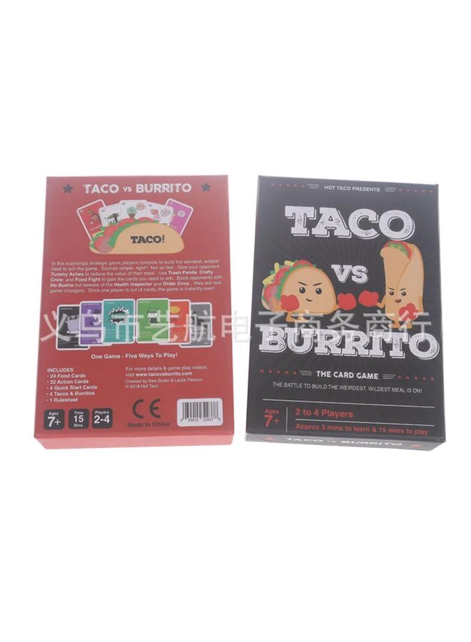 TACO VS BURRITO