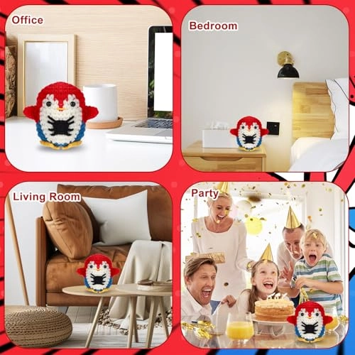 Positive Spider Penguin - 7 cm