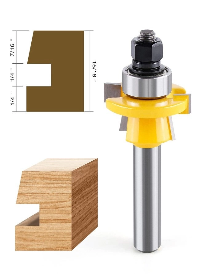 Shaker Rail and Stile Router Bits - 1/2 Inch