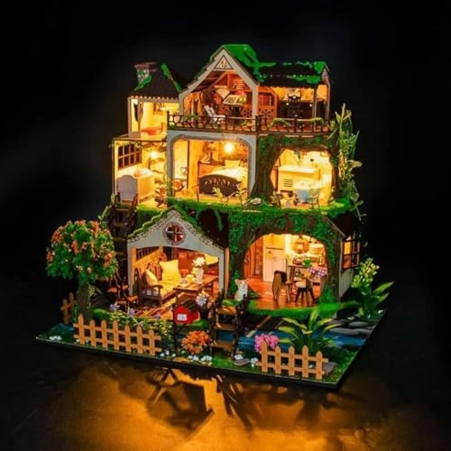 Fairy Tale Forest DIY Dollhouse Kit - Fantasy & Castle