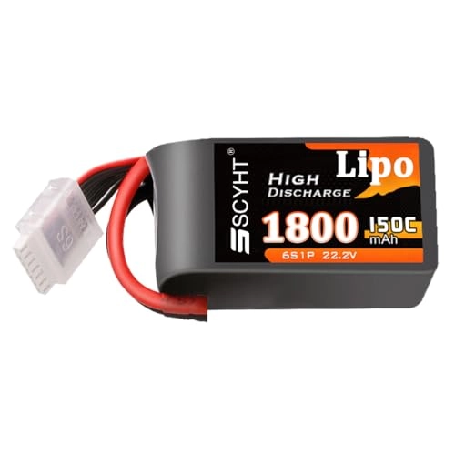 Lipo Battery 6S - 22.2V 1800mAh 150C XT60