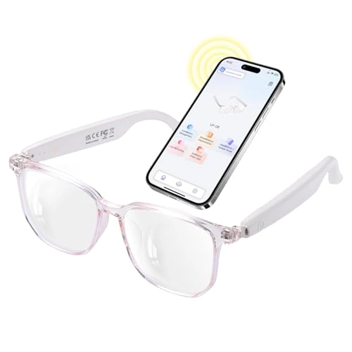 Bluetooth Audio Smart Glasses - Clear Lens Open-ear Remote Shooting