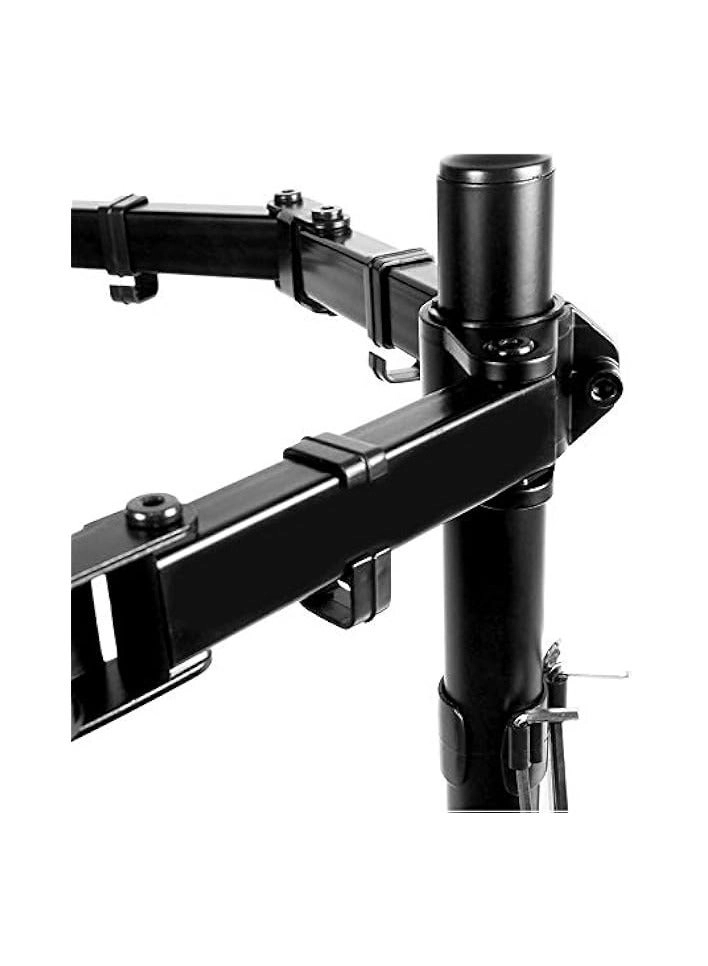 Dual LCD Monitor Desk Mount Stand - 2 27in