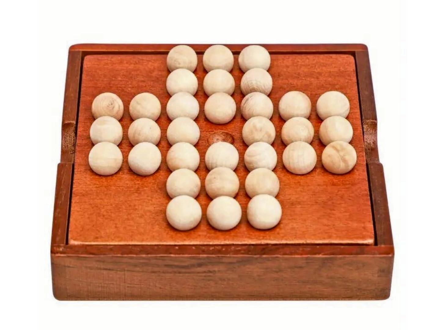 Chessgammon Solitaire - Travel 5 Inch Square Board
