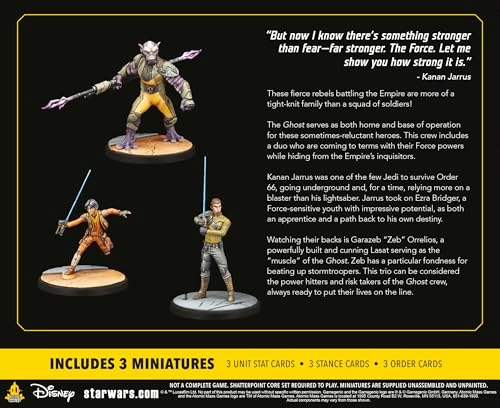 Star Wars Shatterpoint: Stronger Than Fear Squad Pack - Tabletop Miniatures Game