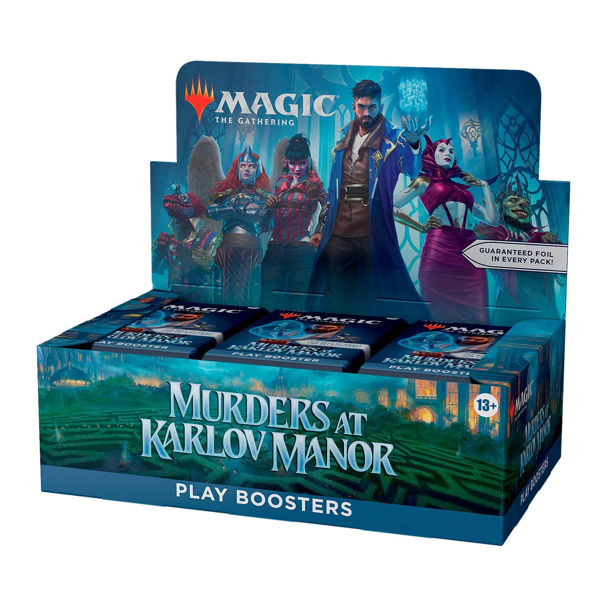 Magic: the Gathering Murders at Karlov Manor Play Booster Box - 36 Packs 14 Cards