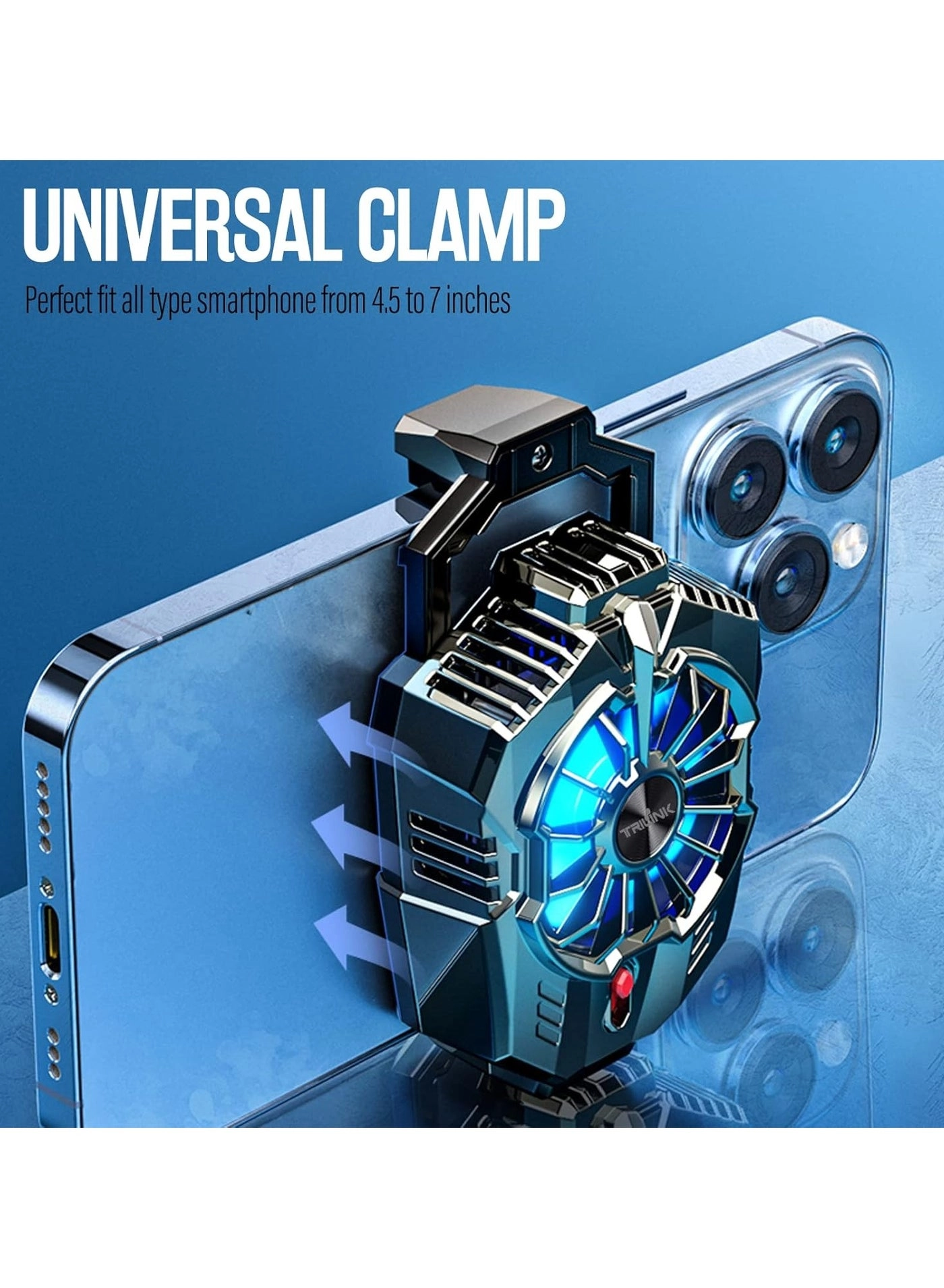 Phone Cooler - Universal Two Cooling Modes 4.5-7in