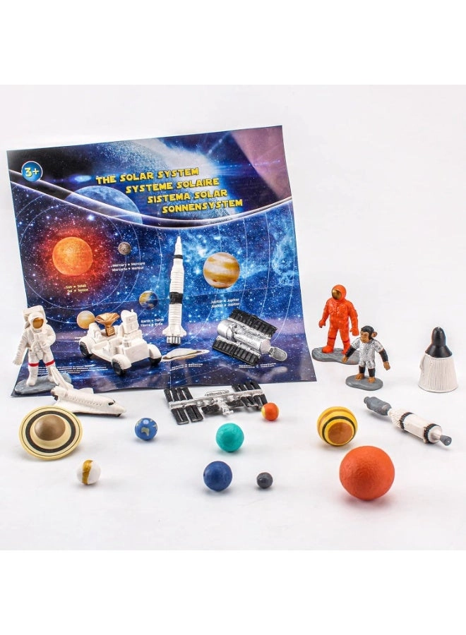 Solar System Model Set - 19 pieces