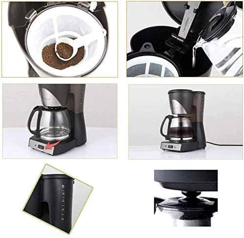 Programmable Coffee Maker - 1200ML Drip Function Timer Function