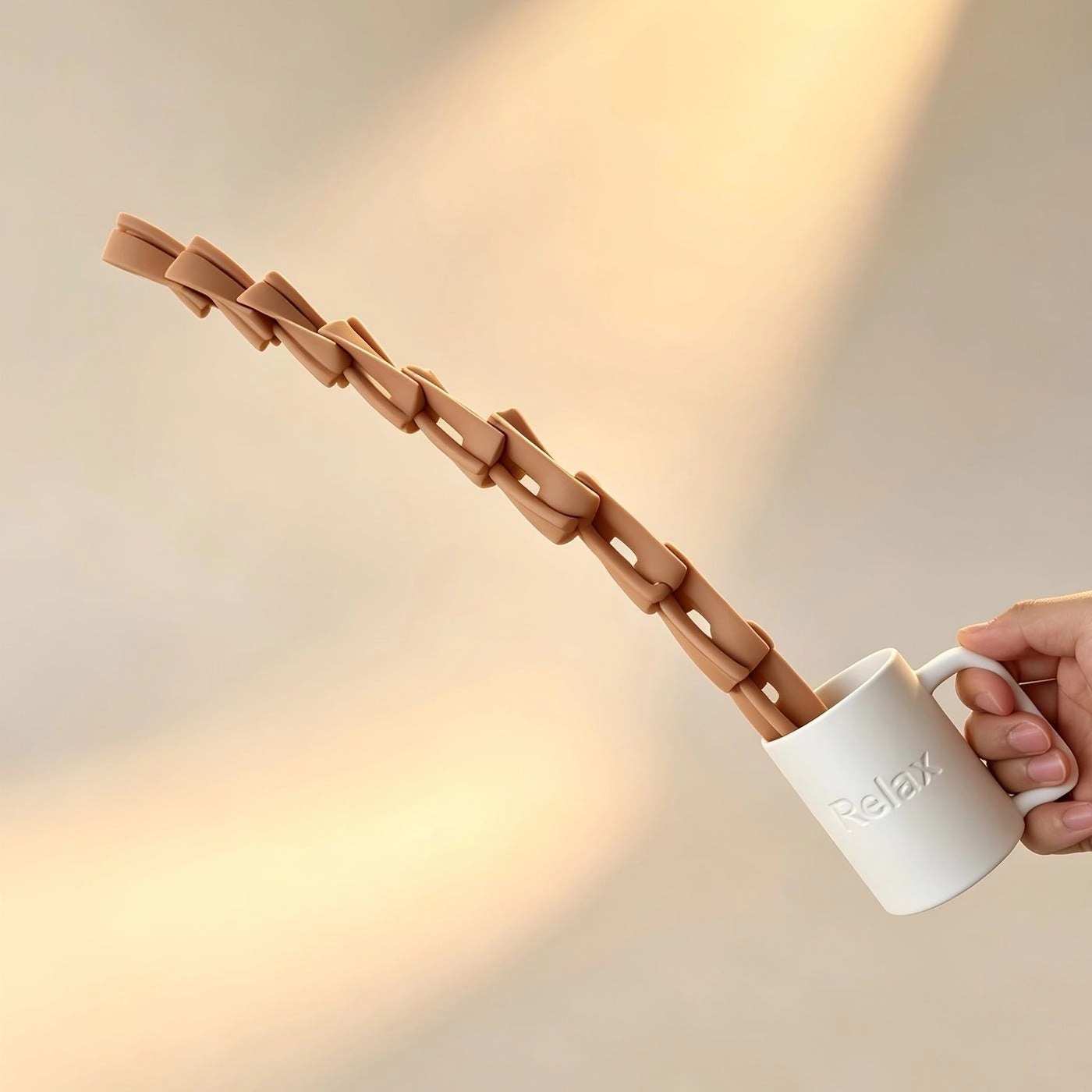 Generic Splice Statues Coffee Cup - 3D Printed
