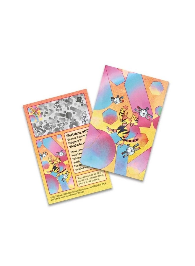 Scarlet & Violet-151 Mini Tin - Electabuzz and Magnemite 2 Booster Packs 1 Coin 1 Art Card