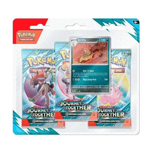 Scarlet & Violet Journey Together Three Booster Blister - 3pcs