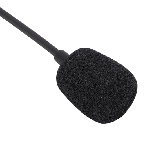 Detachable Noise Canceling Microphone 3.5mm-Mini-Jack Microphone 2 spare microphones