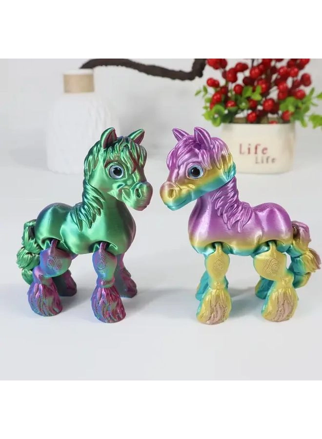 Pegasus Figurine - 3D-printed + Unicorn Figurine