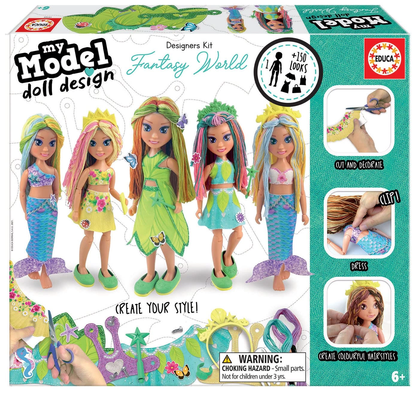Educa My Model Doll - DIY Craft Set Ages 6+
