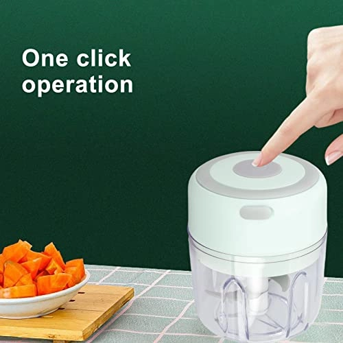 Mini Electric Garlic Chopper - 250 ml 30 W