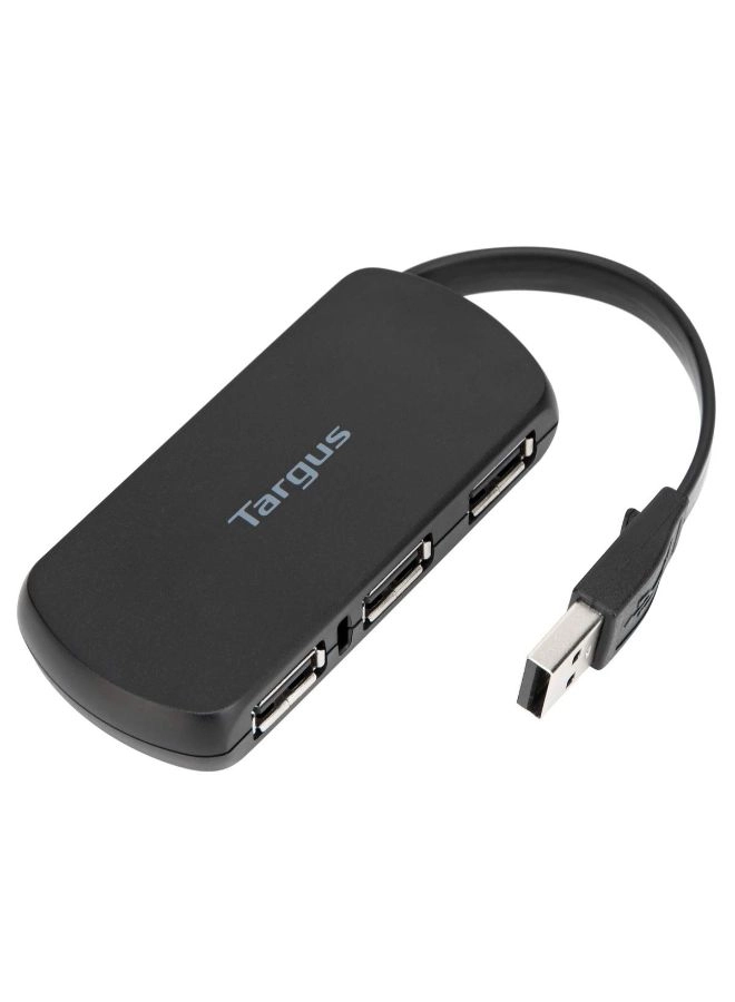 USB Hub - 4-Port 2.0 Black