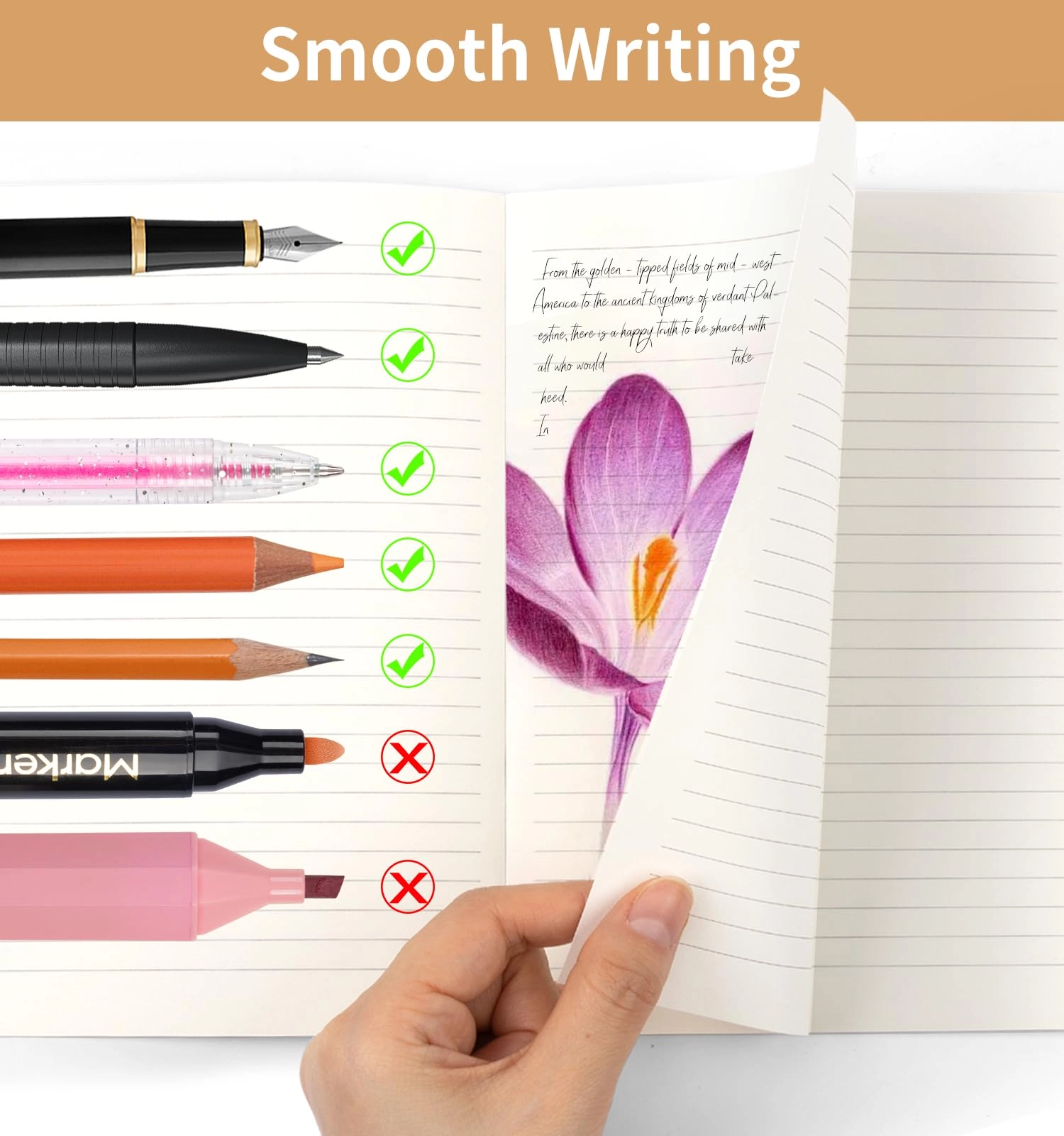 Composition Notebook A5 - Lined 30 Sheets