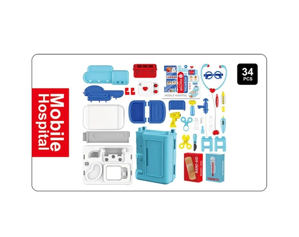 4-in-1 Doctor Set Trolley Case (BTG-BTG024641)