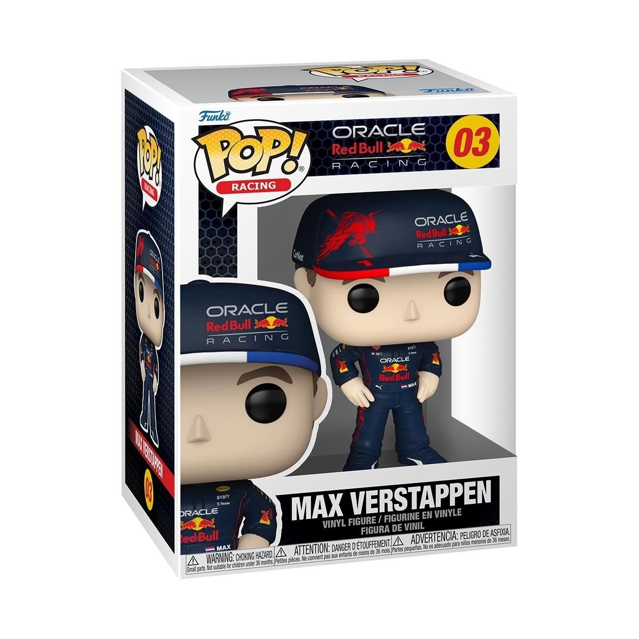 FUNKO Verstappen - Formula 1 - Pop Racing S4 with Helmet