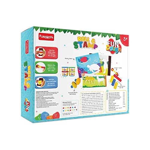 Fundough Playset - 3+ years 4 tubs