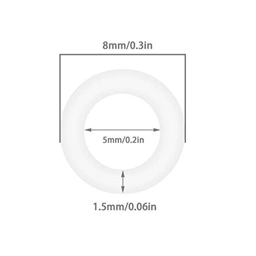 Silicone O-Rings - 500PCS Compatible with Cherry MX 1.5mm