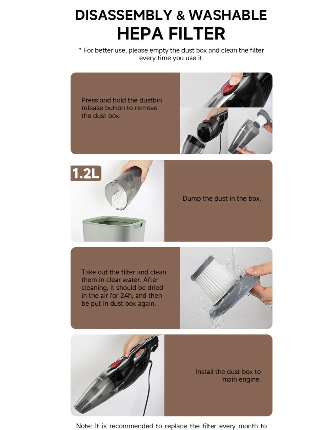 Handheld Vacuum Cleaner V1