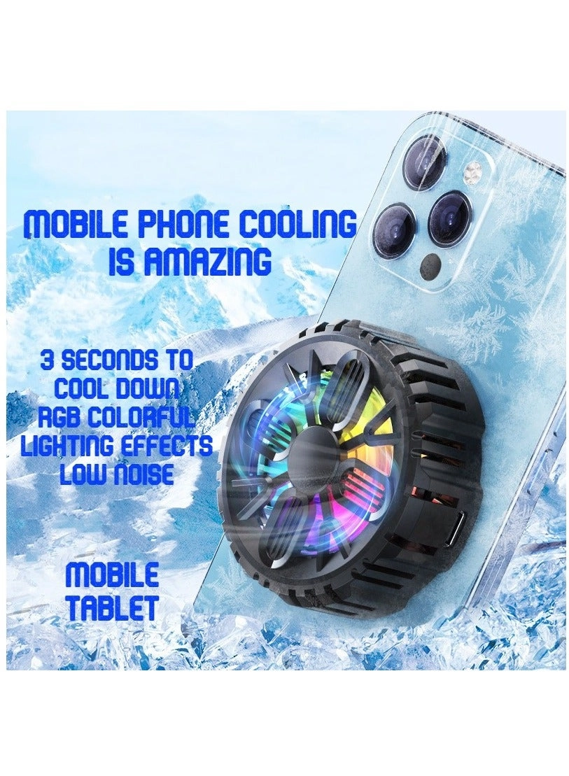 AL19 - Icing Semiconductor Mobile Phone Radiator Magnetic Back Clip