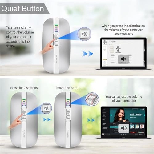 Dual Mode Mouse - bluetooth 2.4Ghz