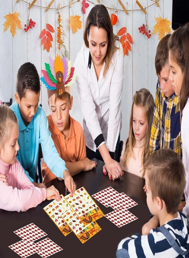 Thanksgiving Bingo Game - 24 Players