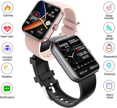 Smartwatch - 1.35" HD Blood Glucose 100+ Sports Modes