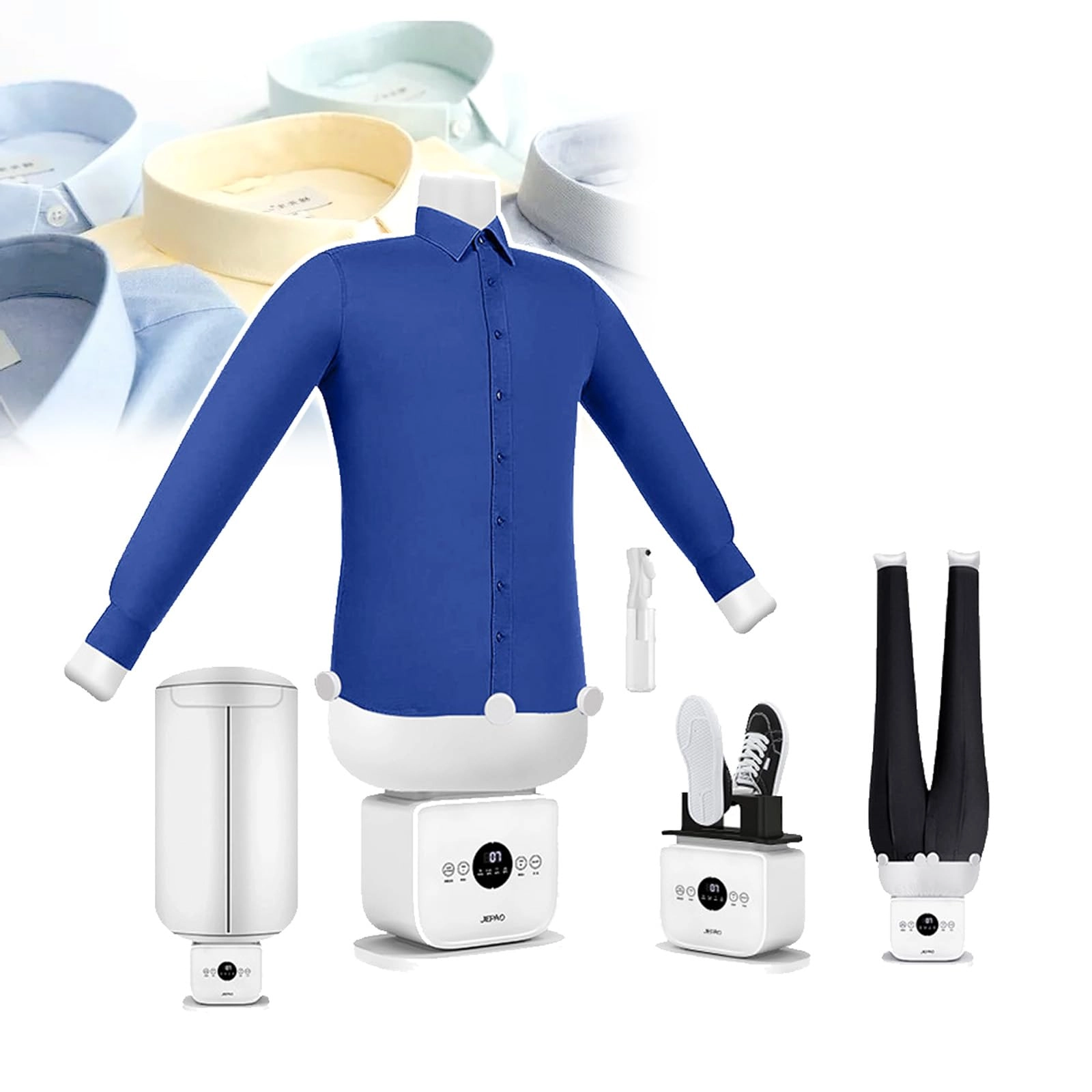 Automatic Hot Air Dryer & Iron - 1400W Vertical Hot Air