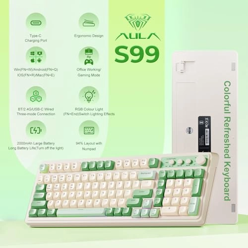99 Key Keyboard - QWERTY Wired/Wireless