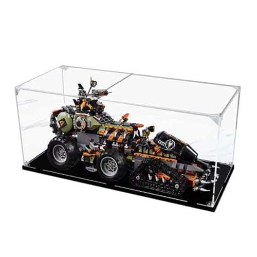 Acrylic Dustproof Display Case - 55x23x23 cm 3mm