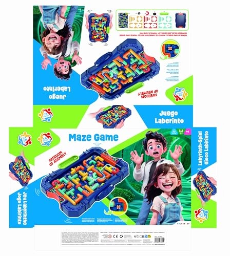 Crazy Maze Game - 3 years and up 1 pieces
