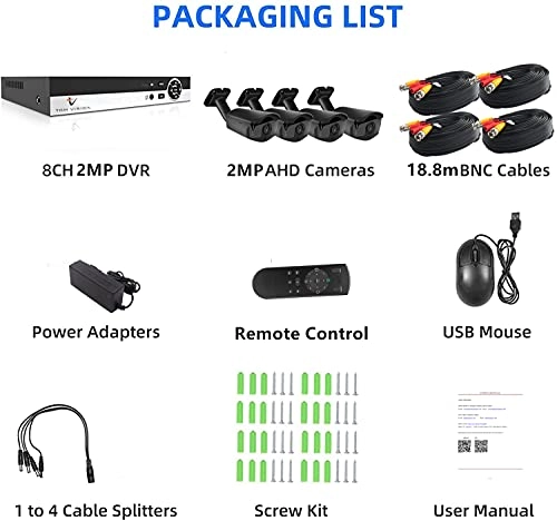 4CH WIFI NVR - 4 cameras 4 channels 2.0MP