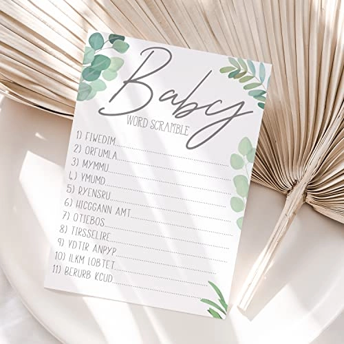 Baby shower Games - Adult 70.0 Count Bundle